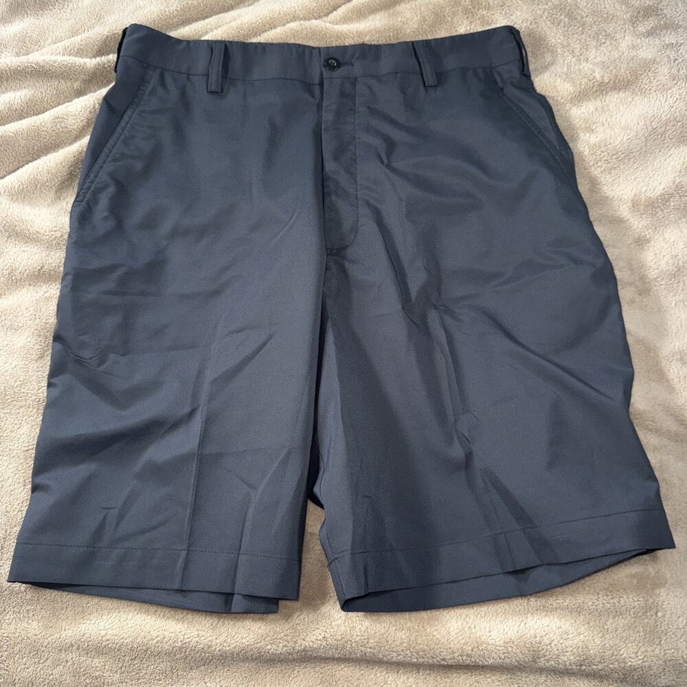 Nike Dri-FIT Golf Shorts Mens 32 Black Performance Relaxed Fit Sweat Wicking